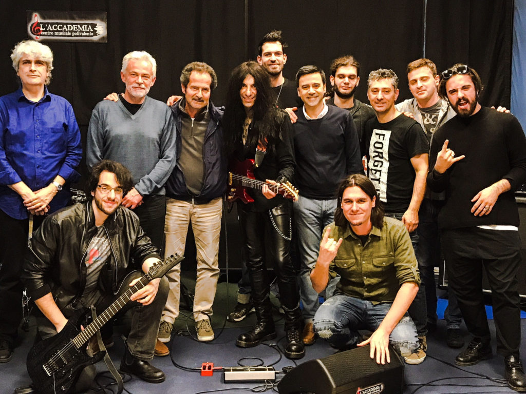 Mike Campese Italy Guitar Clinic, Parma pic 6.