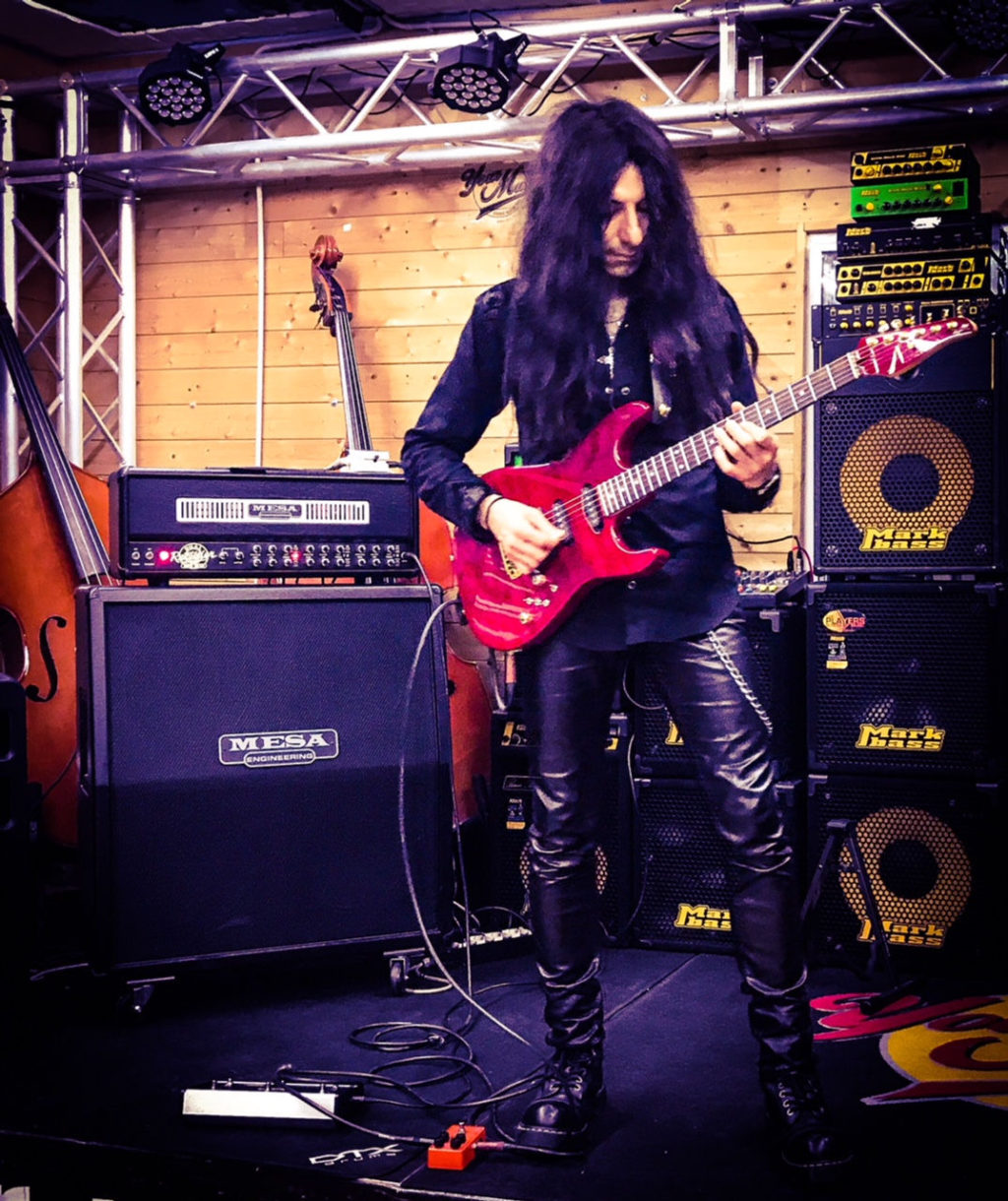 Mike Campese Italy Guitar Clinic, Rome pic 2.