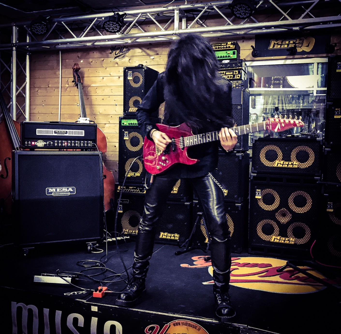 Mike Campese Italy Guitar Clinic, Rome pic 7.