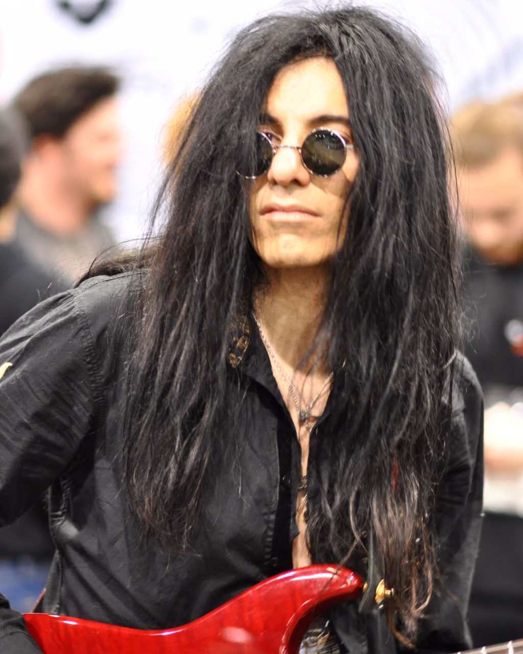 Mike Campese NAMM 2019, Anderson Guitars.