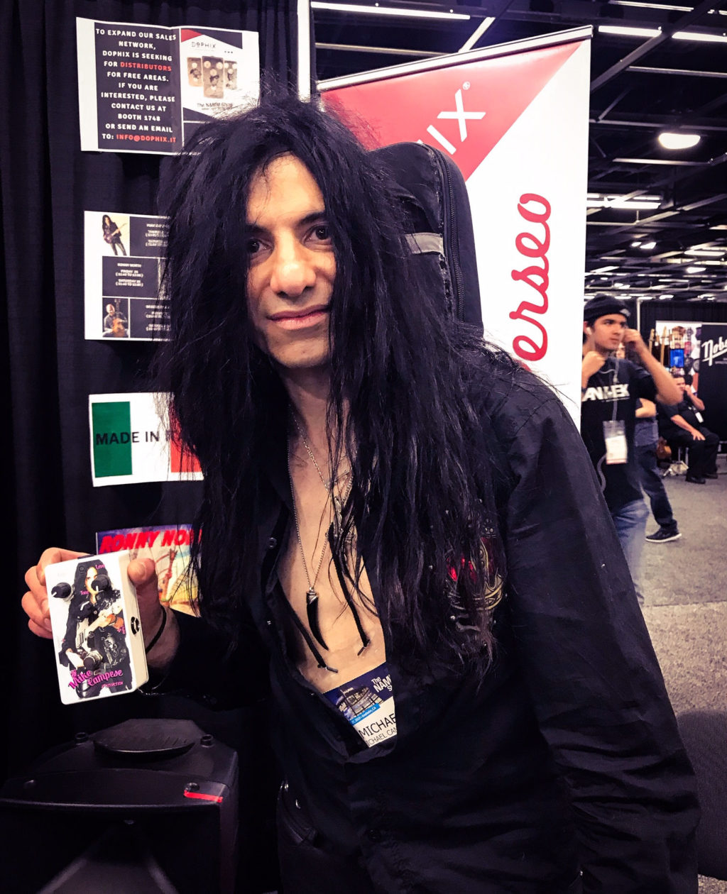 Mike Campese NAMM 2019, Dophix Effects, Mike Campese Distortion.