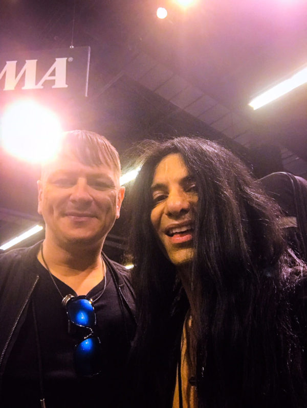 Mike Campese and Ray Luzier of Korn.
