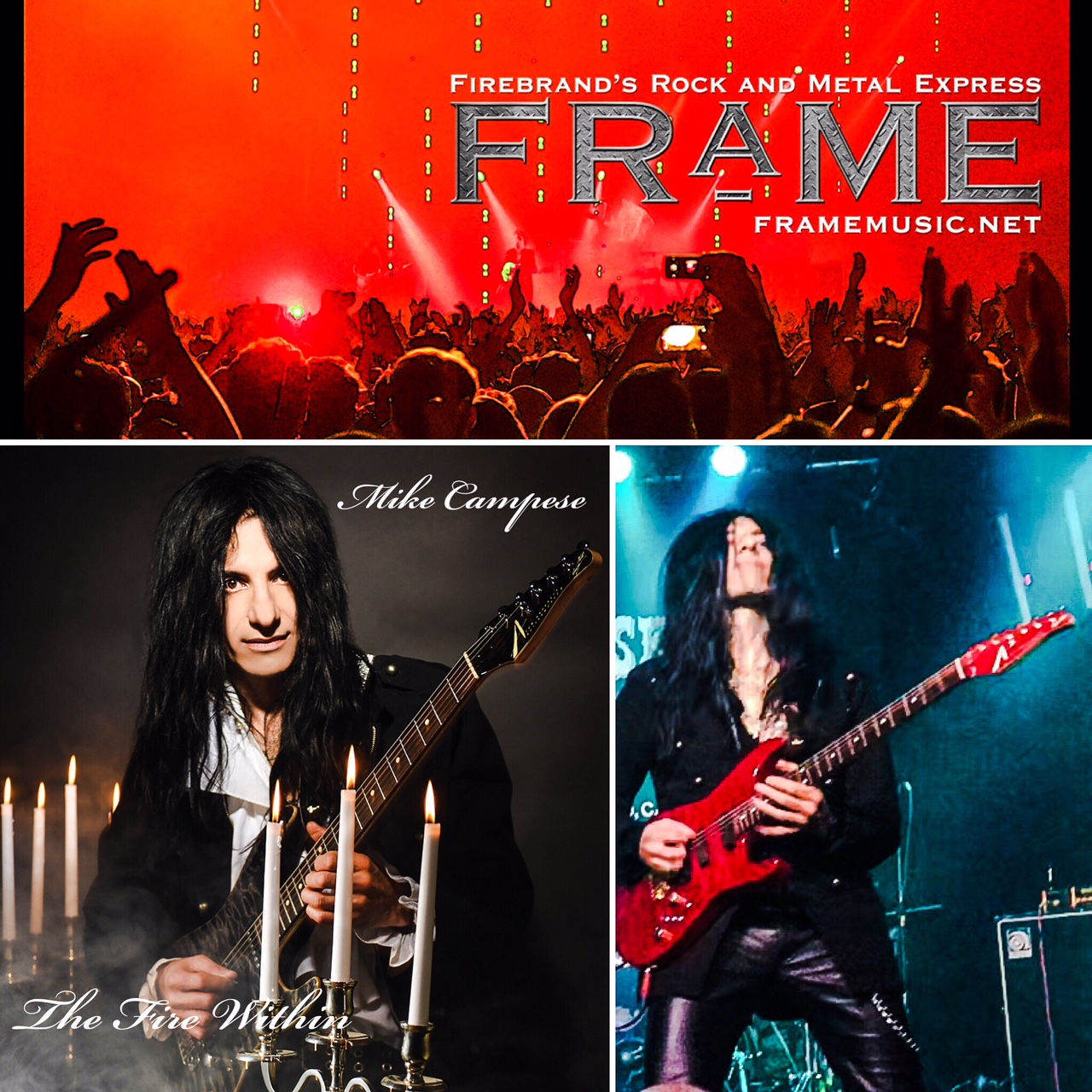 Frame Music UK Mag Review, The Fire Within Mike Campese.