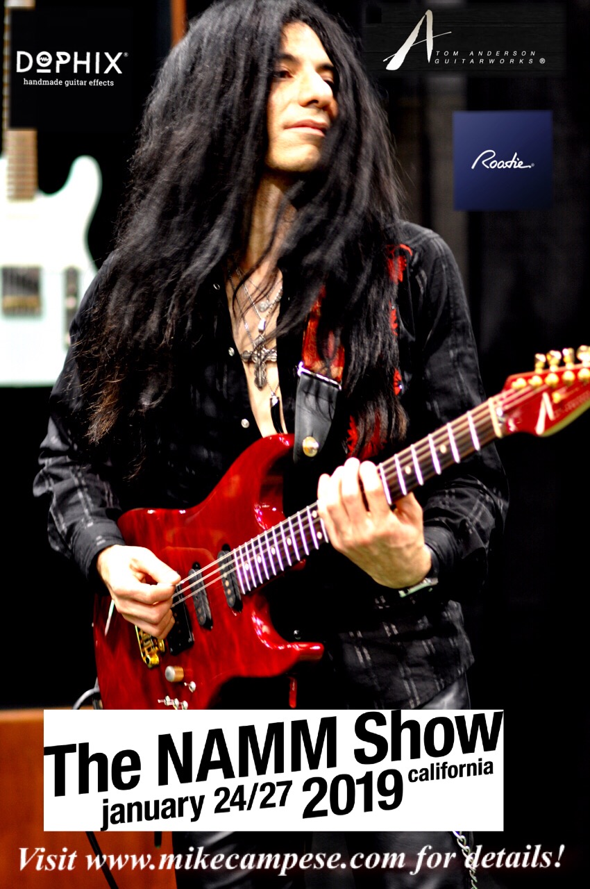 Mike Campese NAMM Show 2019, pic 3.