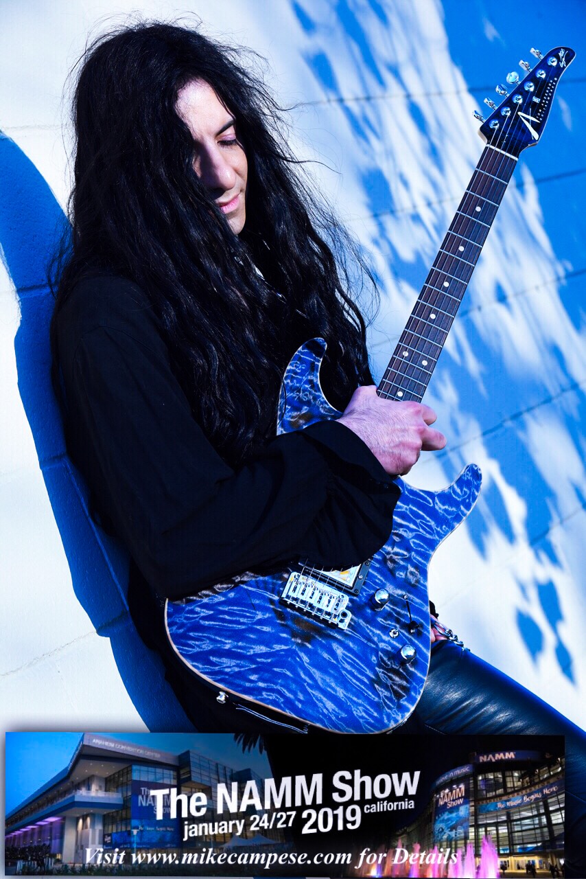 Mike Campese NAMM Show 2019, pic 2.