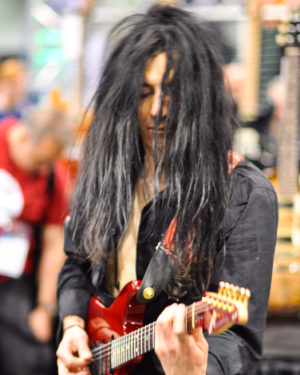 Mike Campese Anderson Guitars, NAMM 2019.