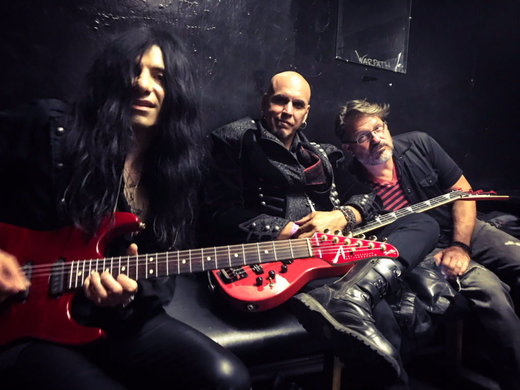 Mike Campese Band Backstage, Iron Butterfly, Whisky A Go Go.
