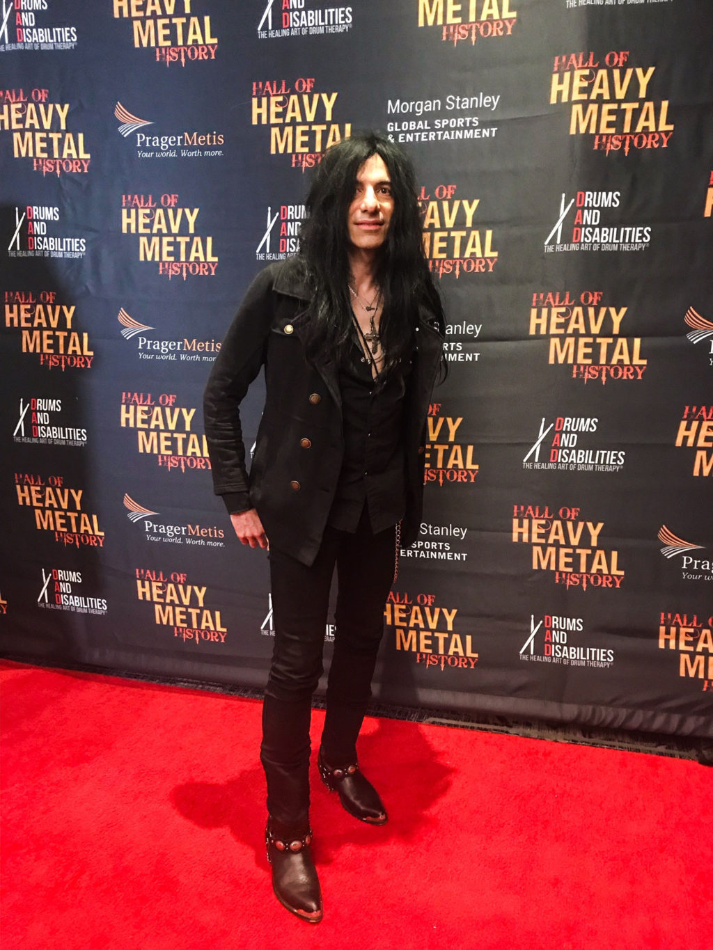 Mike Campese Heavy Metal Awards, NAMM 2019.