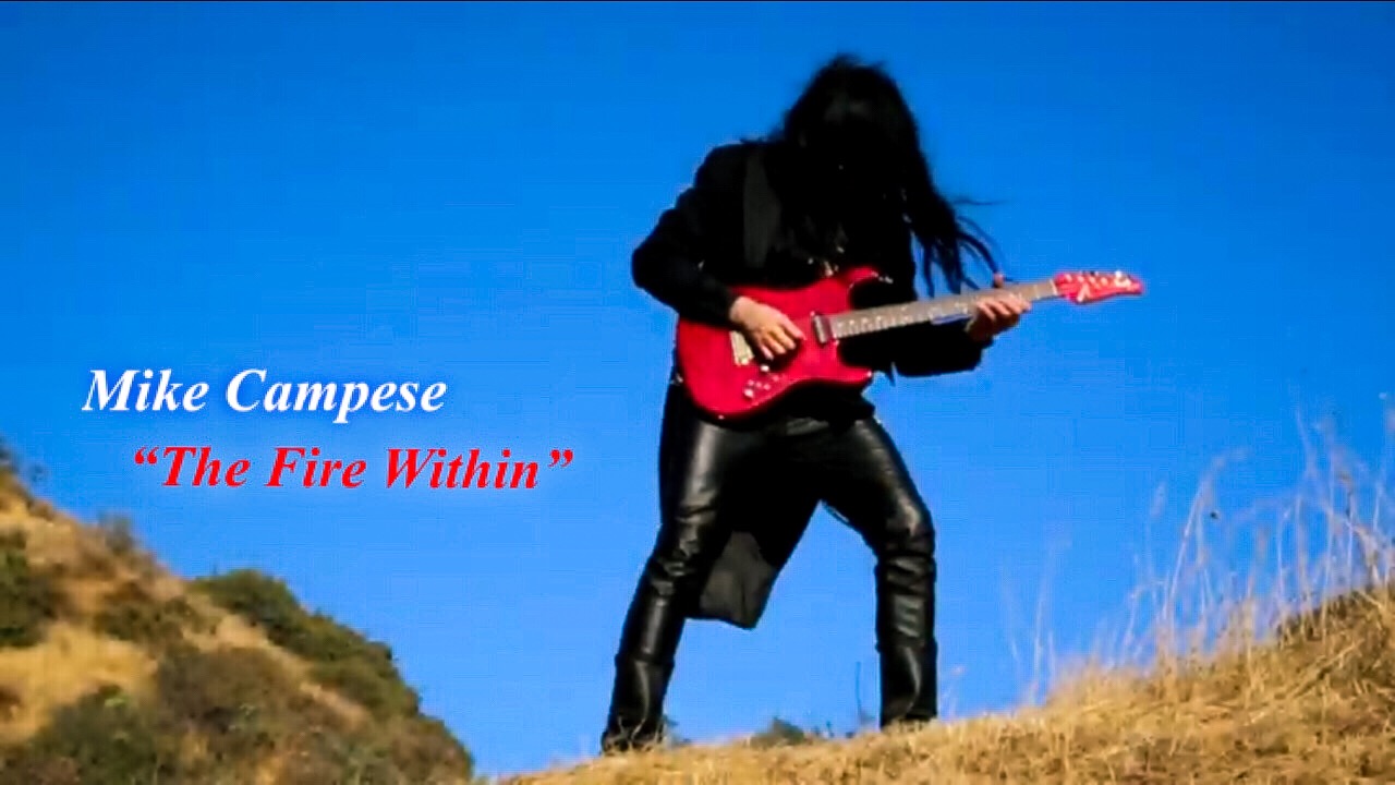 Mike Campese Music Video Image, The Fire Within.