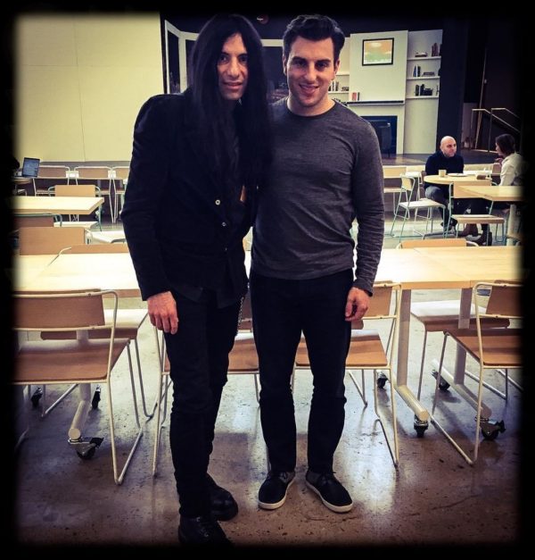Mike Campese and his Nephew Brian Chesky, CEO of Airbnb.