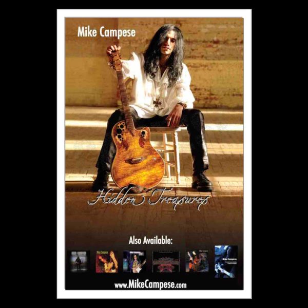 Mike Campese - Hidden Treasures Album Poster