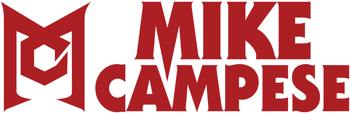 Mike Campese logo red