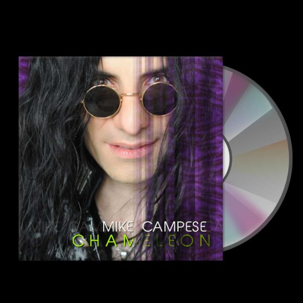 Mike Campese on the cover of his CHAMELEON album