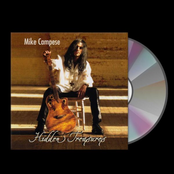 Mike Campese on the cover of his HIDDEN album
