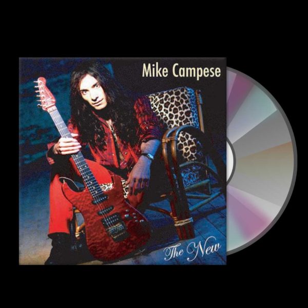 Mike Campese on the cover of his THE NEW album
