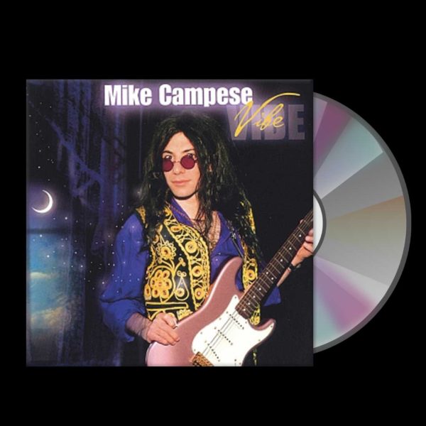 Mike Campese on the cover of his VIBE album